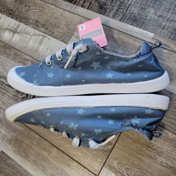 New Simply Southern EasySlip-on Sneakers Size 8 - Picture 4 of 8